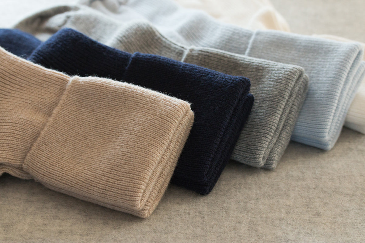 Chaussettes laine trou