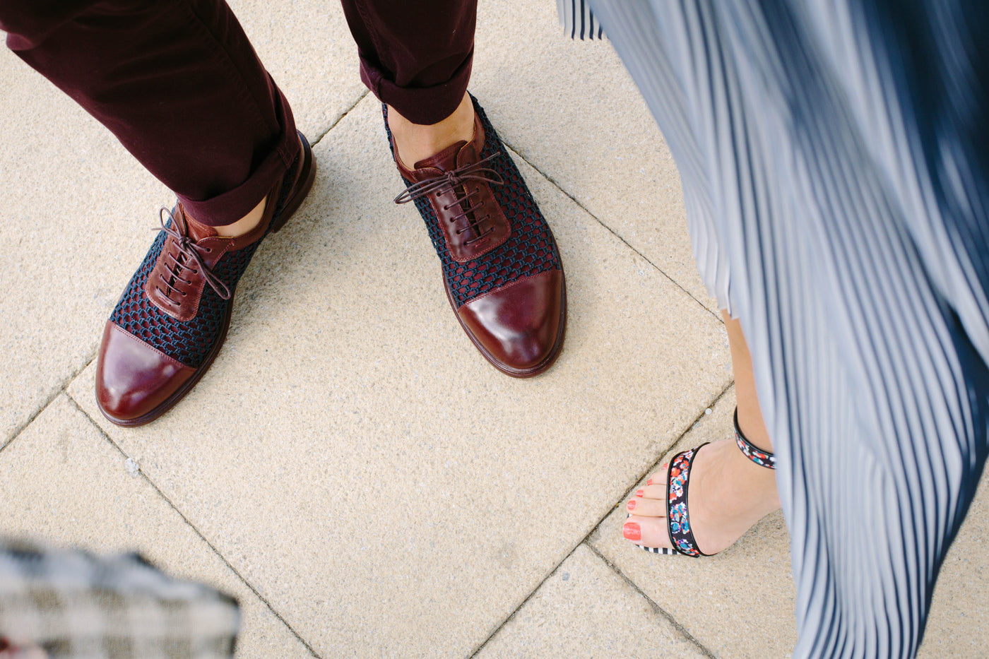 Pieds nus chaussures été hommes