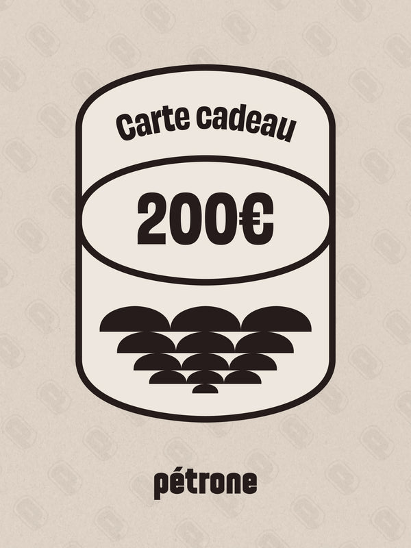 Pétrone carte cadeaux homme