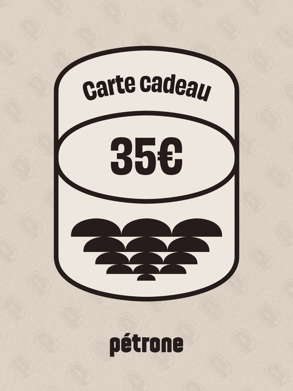 Pétrone carte cadeaux homme