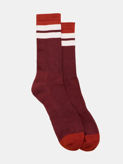 Chaussettes de tennis rétro sport hautes