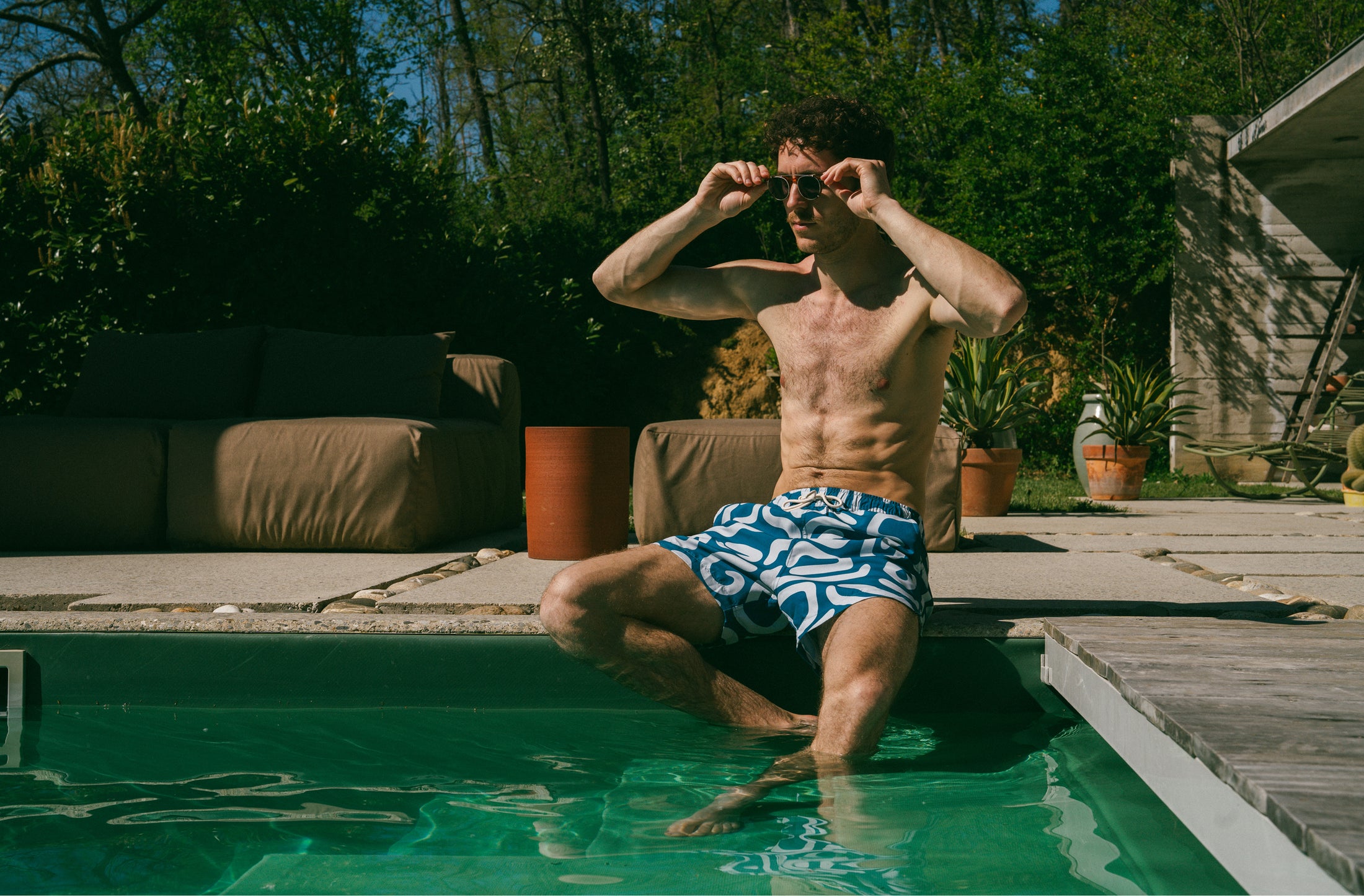 LE SHORT DE BAIN à motif