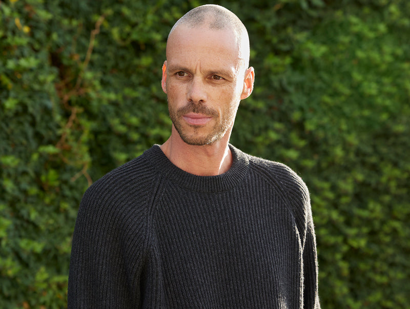 Pétrone Pull Réconfortant homme zoom gris anthracite chiné