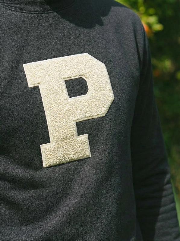 Pétrone sweat homme Tencel coton bio gris anthracite